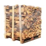 4 – Palettes (2 chêne blanc + 2 Hêtre/Charme) – Bûches de 40 cm – Image 2