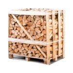 Bois de chauffage en hêtre demi-palette – 25 cm