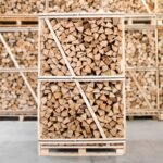 Bois de chauffage en chêne séché de 33 cm